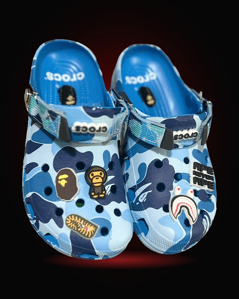 Crocs Bape Azul