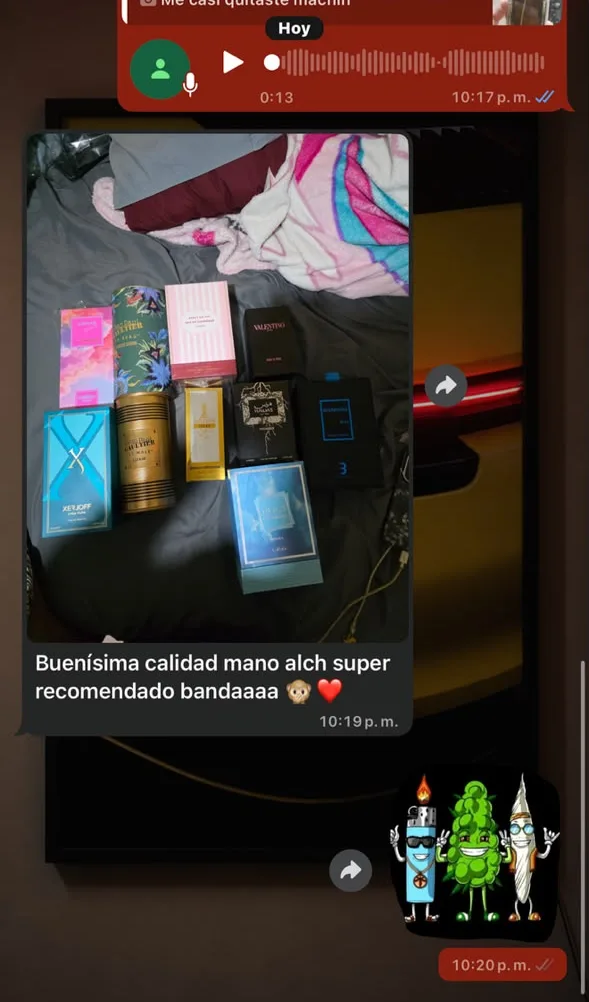 "Buenísima calidad, súper recomendado"